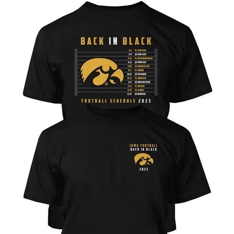 Iowa Hawkeye Football Schedule 2023 Printable