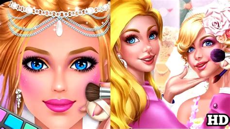 Wedding Makeup Artist Salon - Best Makeover Games For Girls - YouTube