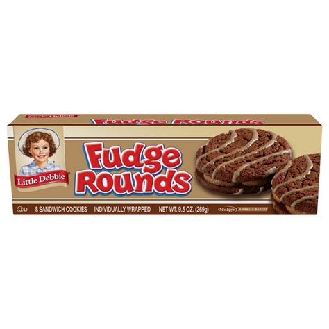 Save on Little Debbie Fudge Rounds - 8 ct Order Online Delivery | Food Lion