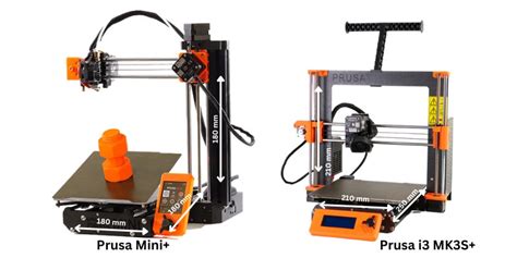 Prusa Mini+ vs Prusa i3 MK3S+: Which is Best For You? - 3DSourced