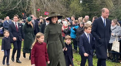 Historic day for Royals as they arrive at Sandringham Church