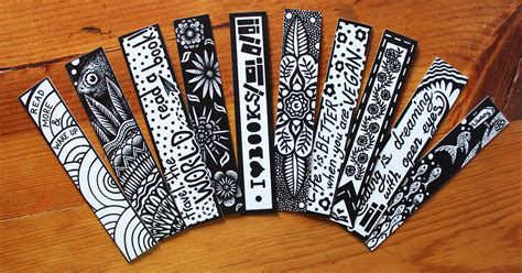 Handmade bookmark design on Behance