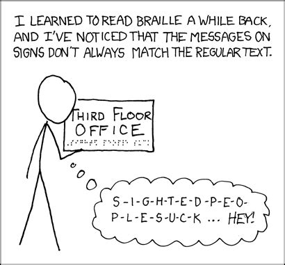 xkcd: Braille