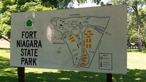 Fort Niagara State Park Map Portal in Fort Niagara Beach New York ...