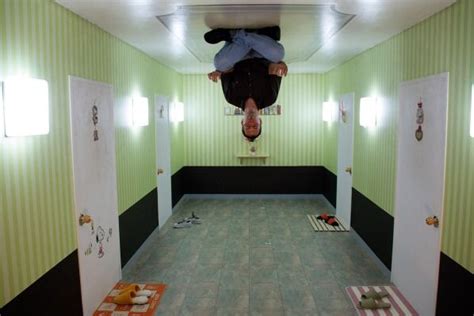 room constructed upside down | Optical illusion | Pinterest | Illusions, Photos and Trippy photos