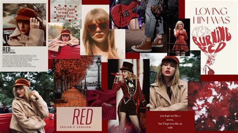 Red Taylor swift Wallpaper
