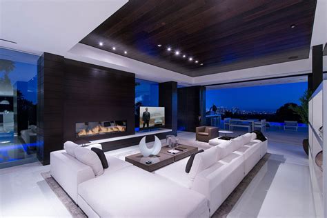 World-Class Beverly Hills Contemporary Luxury Home With Dramatic Views | iDesignArch | Interior ...