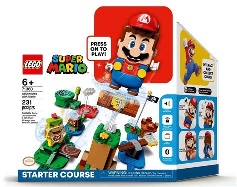 LEGO Super Mario Starter Course and Expansion Sets officially unveiled