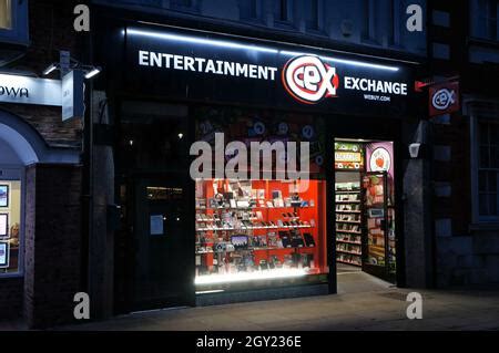 Logo sign of CEX Exchange shop, Ayr, Scotland, UK Stock Photo - Alamy