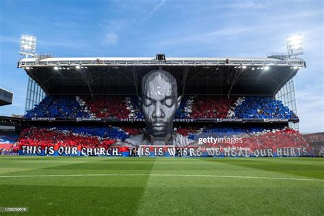 Crystal Palace Holmesdale Fanatics Ultras group tifo display in... News Photo - Getty Images