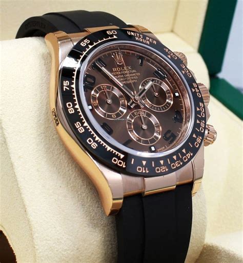 Rolex Daytona 116515ln 18k Rose Gold Cosmograph Chocolate... for ...