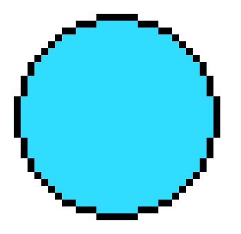 Pixel Art Circle Generator : This is a small (mostly experimental) tool used to created ...