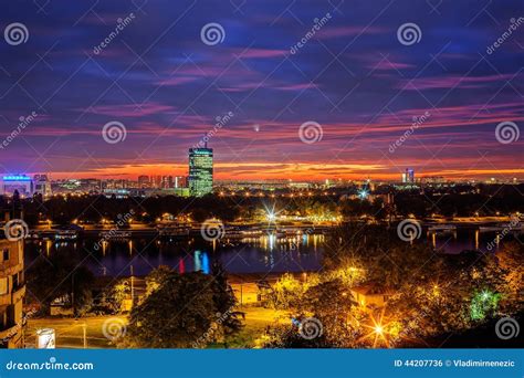 Belgrade stock photo. Image of beautiful, modern, background - 44207736