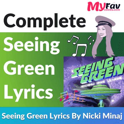 Seeing Green lyrics by Nicki Minaj, Drake & Lil Wayne