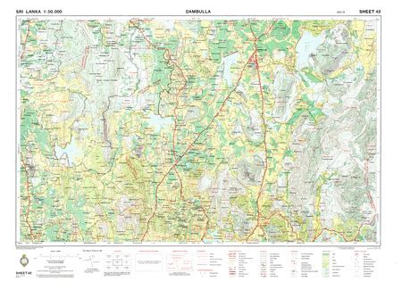 Sri Lanka #42: Dambulla - $20.00 : Charts and Maps, ONC and TPC Charts to navigate the world ...