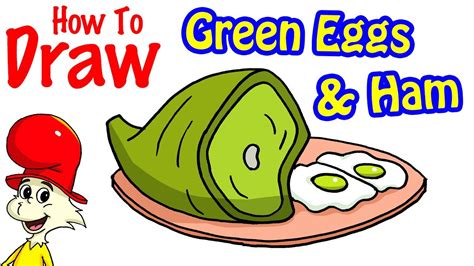 How to Draw Green Eggs and Ham - YouTube