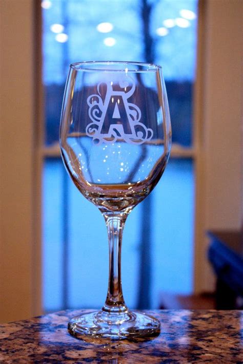 This is what I have decided on for my Pinterest GTG project - etched wine glass. Etched Glass ...