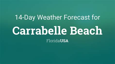 Carrabelle Beach, Florida, USA 14 day weather forecast