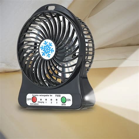 Mini Table Fan With Light / New listingfish usb fan quiet portable mini fan table fan for ...