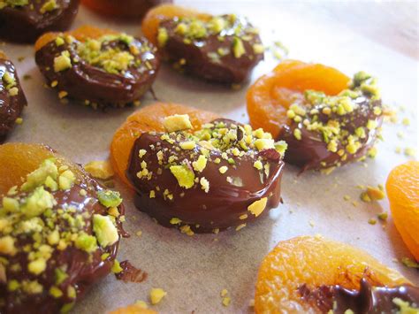 Lentil Breakdown: A Chocolate-Dipped Apricot and Pistachio Parable