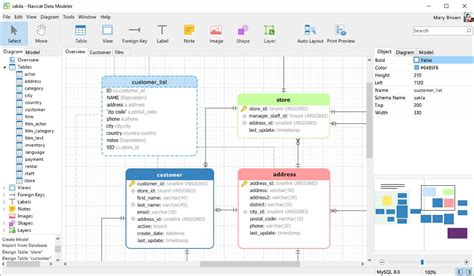 Tool For Database Schema Design - QuyaSoft