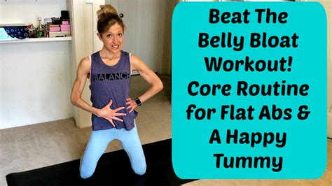 Beat Belly Bloat With These Fitness Videos and Exercises For a Flatter ...