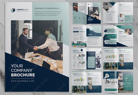 Corporate Business Brochure Template Stock Template | Adobe Stock