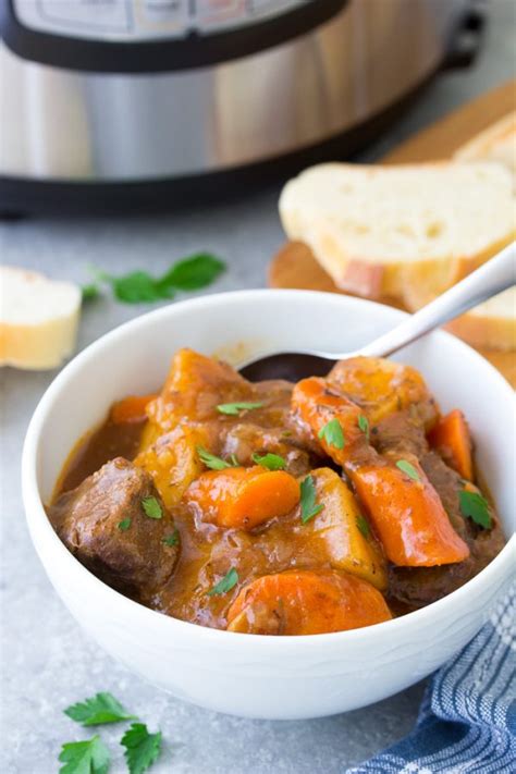 Instant Pot Beef Stew - Easy Pressure Cooker Recipe