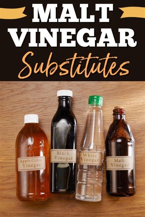 10 Best Malt Vinegar Substitutes - Insanely Good