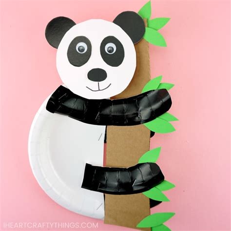 paper-plate-panda-bear-craft | Today's Creative Ideas