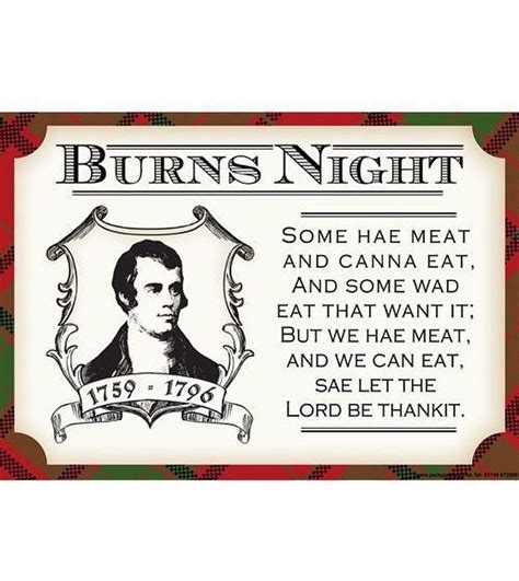 Happy Burns Night Quotes at Quotes