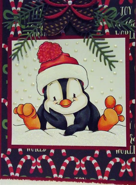 INK IT UP: Penguin Christmas