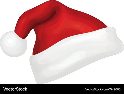 Santa hat Royalty Free Vector Image - VectorStock