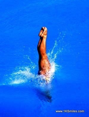 #874 A perfect high dive entry leaves a big splash, no wait... - 1K Smiles