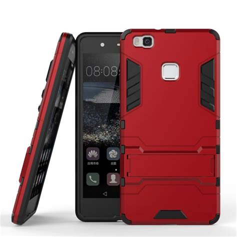 Soft TPU Hybrid Shockproof Armor Cover Case For Huawei P9 Lite Case Rugged TPU Phone Cases For ...