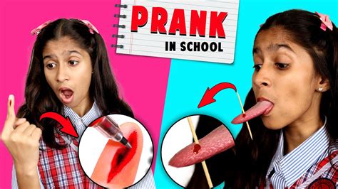 CRAZY PRANKS ON SCHOOL FRIENDS AND TEACHER | Revenge Prank Wars - YouTube