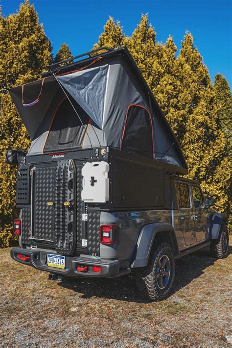 ALU-CAB CANOPY CAMPER FOR 2020+ JEEP GLADIATOR — Mule Expedition ...