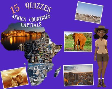 Countries of Africa map quiz | Geography Quiz Games