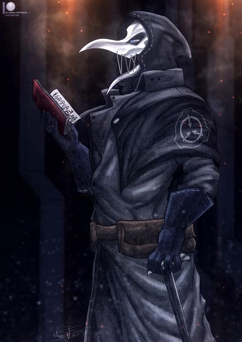 SCP-049: Plague Doctor by BlueWolfArtista on DeviantArt