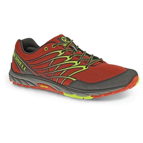 Men's Merrell Bare Access Trail Shoes, Minimalist Style, Vibram Outsole ...