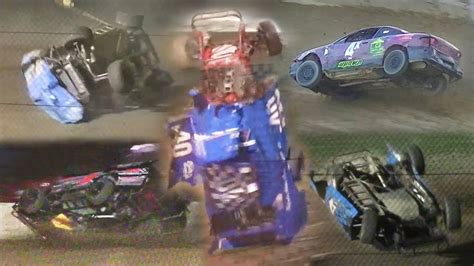 CRAZY CRASHES | Dirt Track Crash Compilation – Dirt Track Nation TV