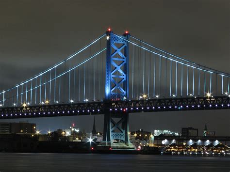 Ben Franklin Bridge at Night | A late night photograph of th… | Flickr