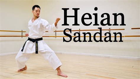 Kata Heian Sandan Full Tutorial - YouTube