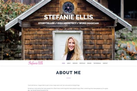 20 Exceptional Writer Portfolio Examples For Inspiration 2024 - Colorlib