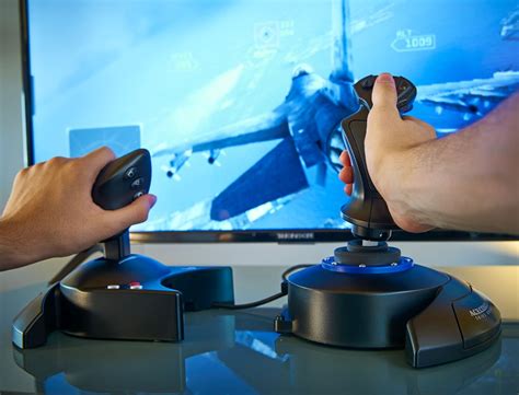 Thrustmaster T.Flight Hotas 4 Ace Combat 7: Skies Unknown Edition ...