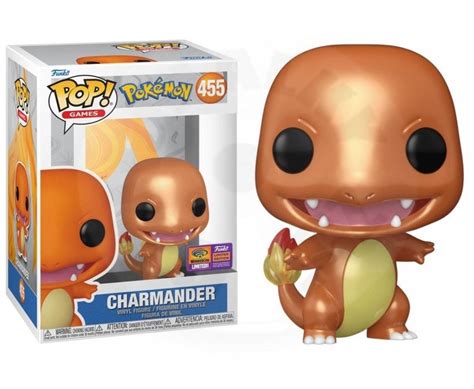 Funko Pop! Pokémon: Charmander (Metallic) – Bræt & Brikker