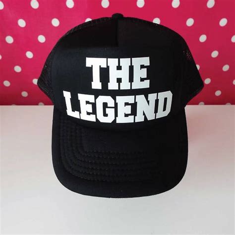 The Legend Trucker Hat. The Legend Hat. Legend Hat. Snapback. | Etsy