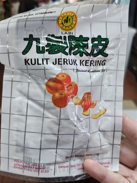 Labi Kulit Jeruk Kering 25g – Cafe Pendawa