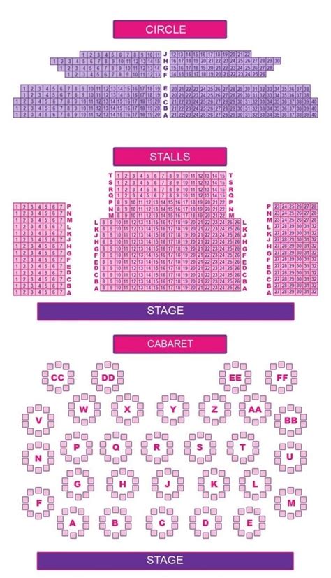 The Princess Royal Theatre Seating Plan intended for Princess Theatre ...