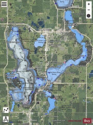 Map Of Lake Okoboji